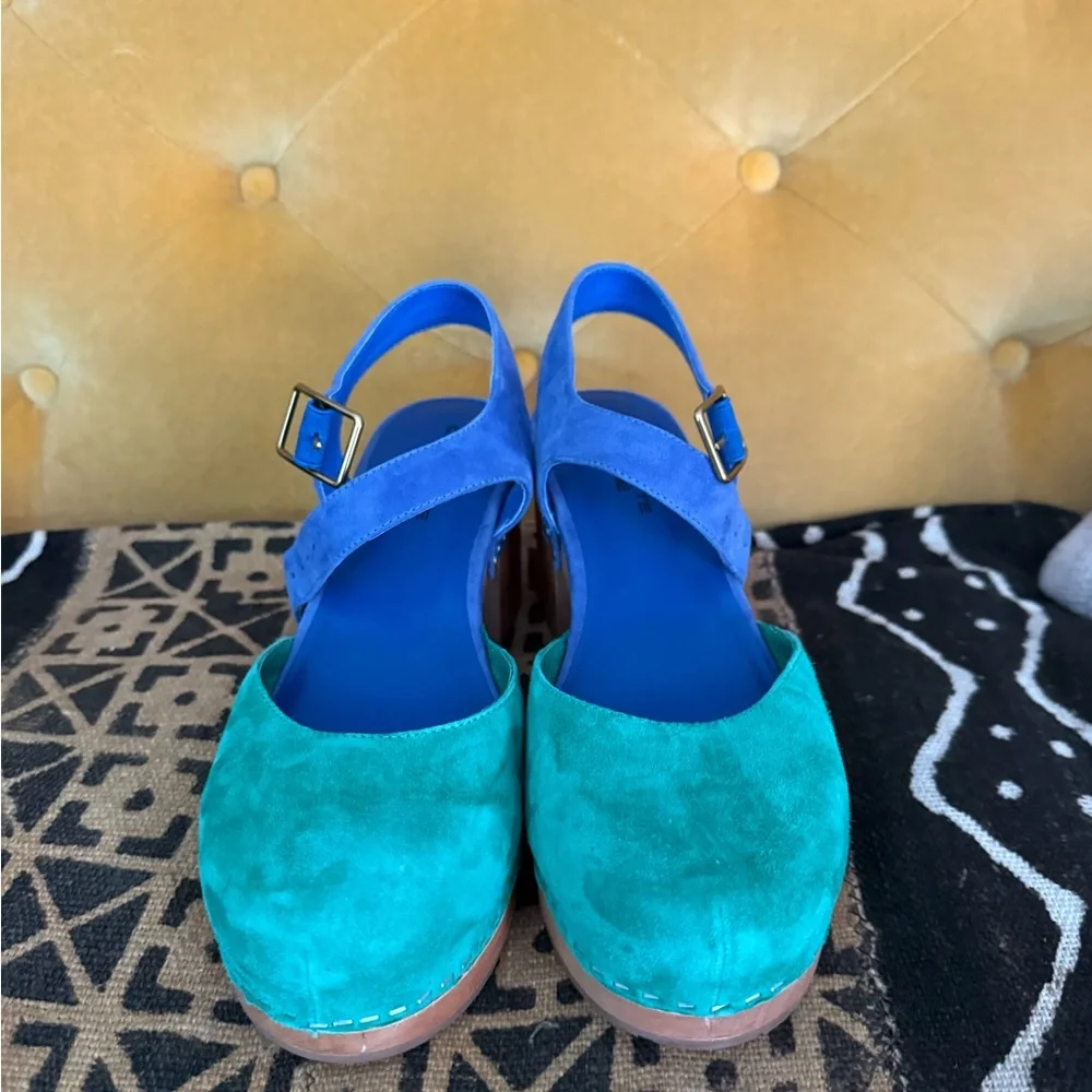 Charlotte Stone Maud Clogs Size 9 $200 - Picture 2 of 5
